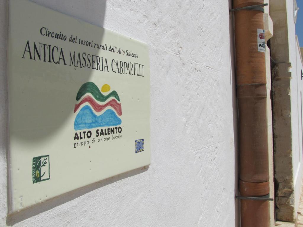Antica Masseria Carparelli Pension Ostuni Buitenkant foto